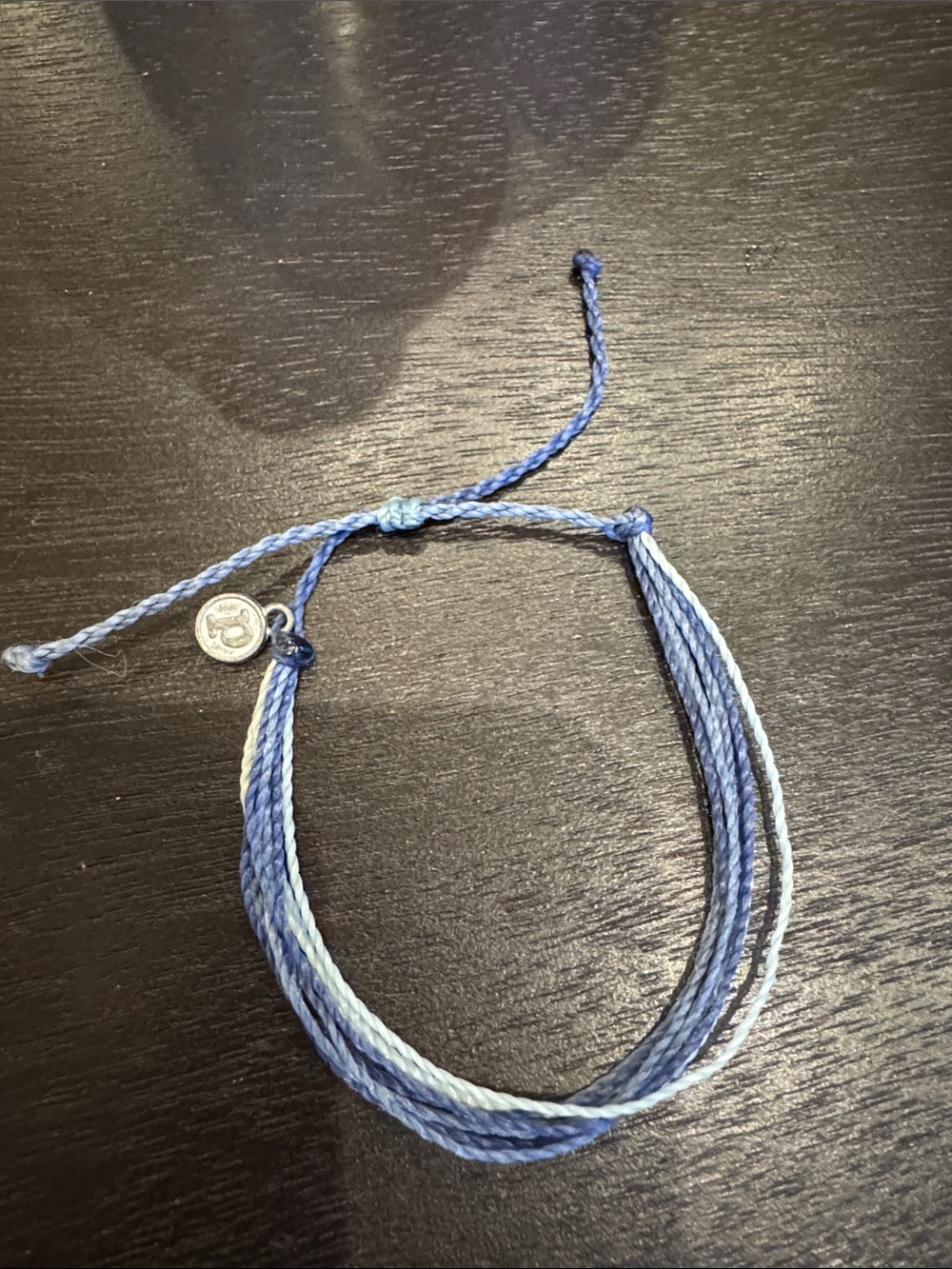 Pura Vida String Bracelet - Light and Dark Blue